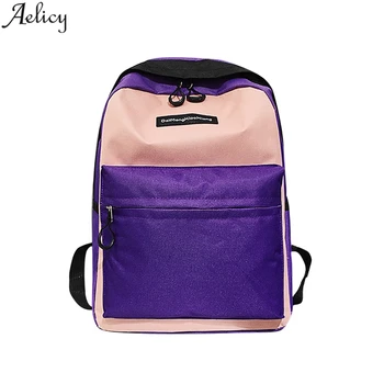 Aelicy Girl's Candy Color School Nylon Backpack Large Capacity Bag Couple Traveling School Backpack Mochila Rucksack New
Aelicy Girl's Candy Color School Nylon Backpack Large Capacity Bag Couple Traveling School Backpack Mochila Rucksack New
