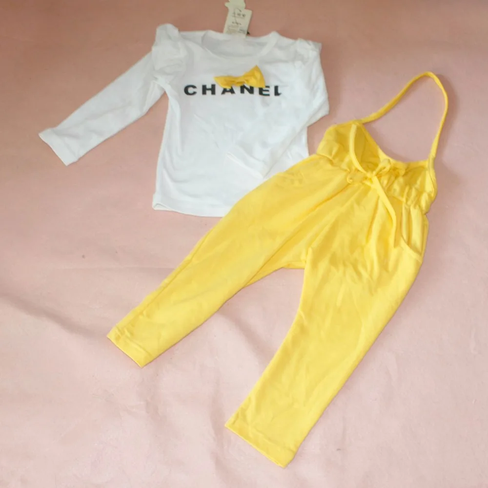 1-3t baby girl spring fall clothing set novelty letter o neck shirt with belt pants
1-3t baby girl spring fall clothing set novelty letter o neck shirt with belt pants