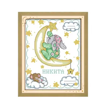 New Arroval Joy Sunday Cross Stitch Fabric 11CT 14CT Lovely Rabbits DMC Cross Stitch Kits Embroidery Needlework Sets Home Decor
New Arroval Joy Sunday Cross Stitch Fabric 11CT 14CT Lovely Rabbits DMC Cross Stitch Kits Embroidery Needlework Sets Home Decor