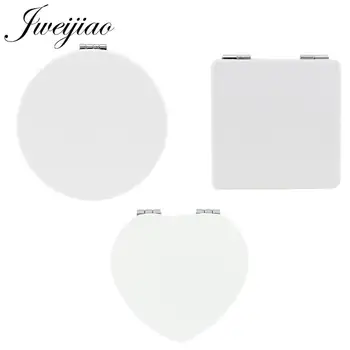 JWEIJIAO Round Square Heart Shaped White PU Leather Pocket Mirror Compact Portable Folding Cosmetic Women Mini Makeup Mirror 
JWEIJIAO Round Square Heart Shaped White PU Leather Pocket Mirror Compact Portable Folding Cosmetic Women Mini Makeup Mirror