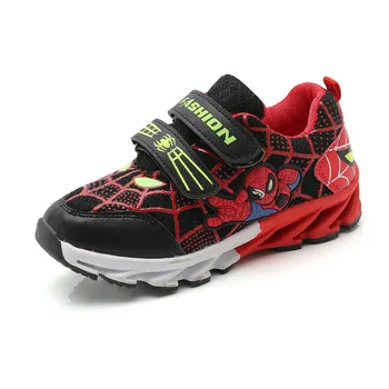 2018 Autumn Boys Cartoon Spiderman Soft Bottom Run Shoe Small In Child Student Casual Kids Shoes Ventilation Noodles Sneakers
2018 Autumn Boys Cartoon Spiderman Soft Bottom Run Shoe Small In Child Student Casual Kids Shoes Ventilation Noodles Sneakers