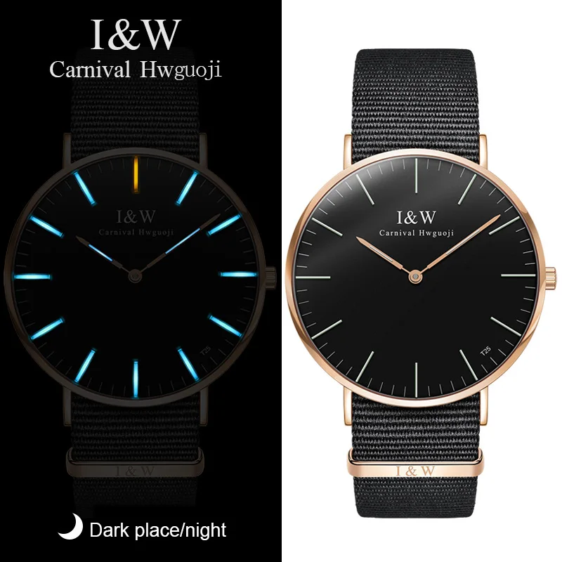 I&W Mens Watches Top Brand Luxury T25 Tritium Luminous Watch Men Quartz Wristwatch Nylon Strap Clock erkek kol saati
I&W Mens Watches Top Brand Luxury T25 Tritium Luminous Watch Men Quartz Wristwatch Nylon Strap Clock erkek kol saati