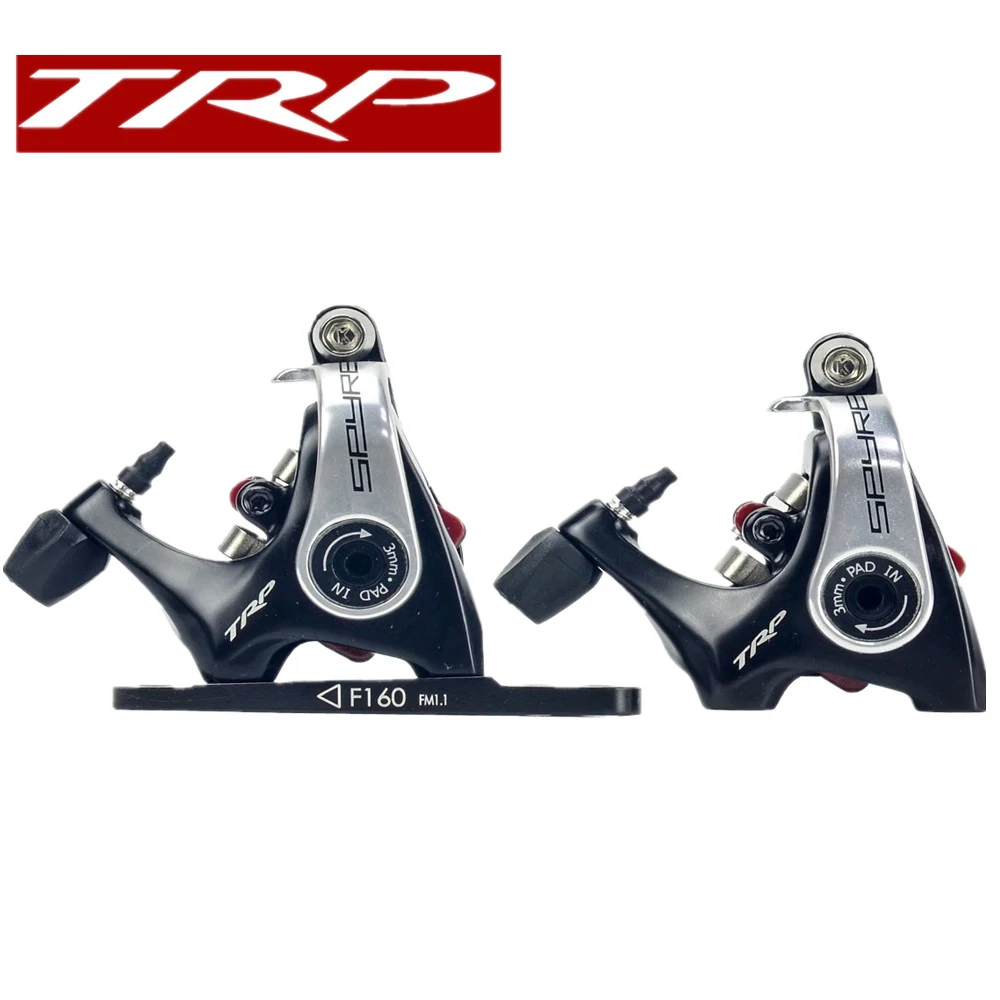 TRP Spyre SLC Flat Mechanical Carbon Front Rear 160 or 140 mm disc Brake caliper
