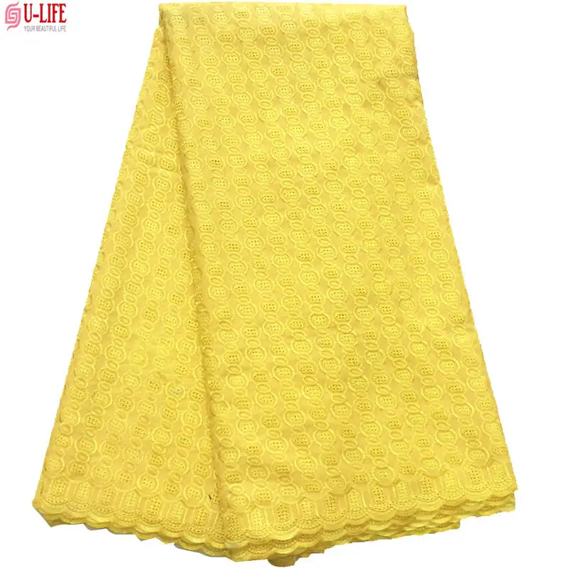 Big Promotion Yellow African Swiss Lace Fabric In Switzerland Embroidered Voile Cotton Lace Fabric High Quality Laces CL017
Big Promotion Yellow African Swiss Lace Fabric In Switzerland Embroidered Voile Cotton Lace Fabric High Quality Laces CL017