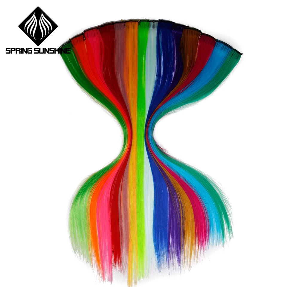 Spring sunshine Long Straight Clip On Hair Pieces Women Girls 1 Piece 1 Clip In Synthetic Hair Extensions Ombre 19 Colors 50CM
Spring sunshine Long Straight Clip On Hair Pieces Women Girls 1 Piece 1 Clip In Synthetic Hair Extensions Ombre 19 Colors 50CM