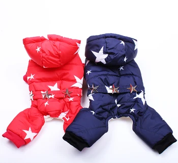 Dog Cat Coat Jacket Stars Design Pet Puppy Jumpsuit Hoodie Winter Warm Clothes Apperal 5 sizes
Dog Cat Coat Jacket Stars Design Pet Puppy Jumpsuit Hoodie Winter Warm Clothes Apperal 5 sizes