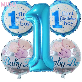 Hot 5pcs/lot Blue Pink 30inch Number 1 Set Aluminum Film Helium Balloon Baby Shower Baby 1 Years Birthday Party Decoration MIDU
Hot 5pcs/lot Blue Pink 30inch Number 1 Set Aluminum Film Helium Balloon Baby Shower Baby 1 Years Birthday Party Decoration MIDU