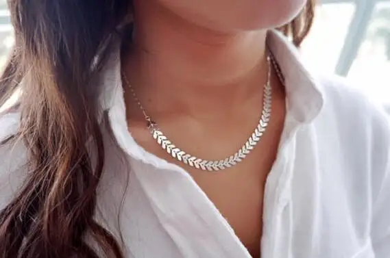 xl 0192 Aircraft chain necklace 2019 Bohemian wind fine fish bone necklace minimalist jewelry necklace female best gift factory
xl 0192 Aircraft chain necklace 2019 Bohemian wind fine fish bone necklace minimalist jewelry necklace female best gift factory