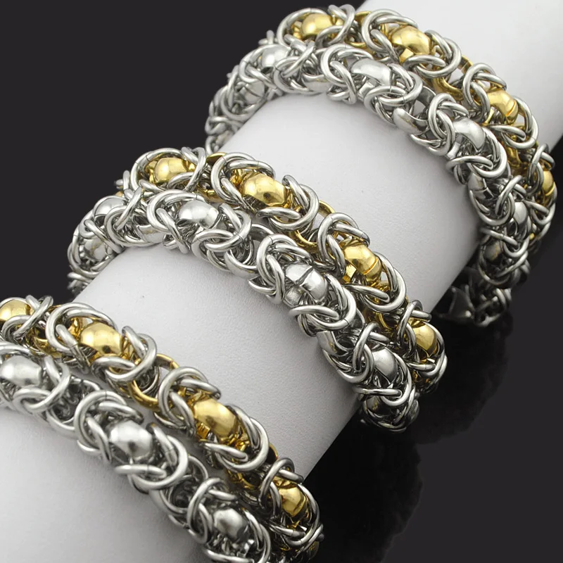Party Chain Link Stainless Steel Byzantine Men Necklaces Vintage Rock Jewelry femme 2021 New Accessories
Party Chain Link Stainless Steel Byzantine Men Necklaces Vintage Rock Jewelry femme 2021 New Accessories