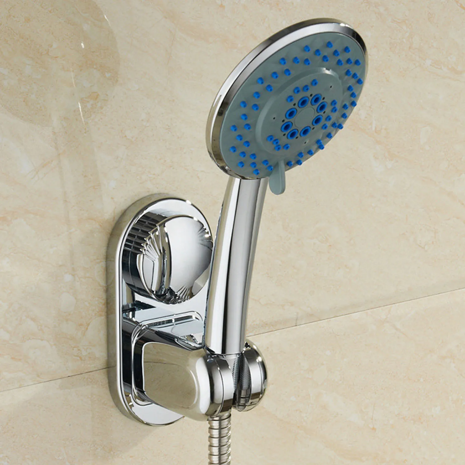 Behogar Removable Reusable 5 Angles Adjustable Suction Cup Shower Head Holder Mount Wall Stand Bracket for Bathroom Showerhead
Behogar Removable Reusable 5 Angles Adjustable Suction Cup Shower Head Holder Mount Wall Stand Bracket for Bathroom Showerhead