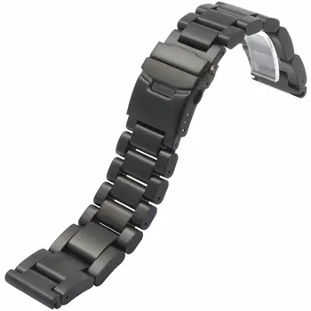 22mm High Quality Solid Black Stainless Steel Watch Band Strap for Men's Business Wrist Watches Fold Over Clasp + 2 Spring Bars
22mm High Quality Solid Black Stainless Steel Watch Band Strap for Men's Business Wrist Watches Fold Over Clasp + 2 Spring Bars