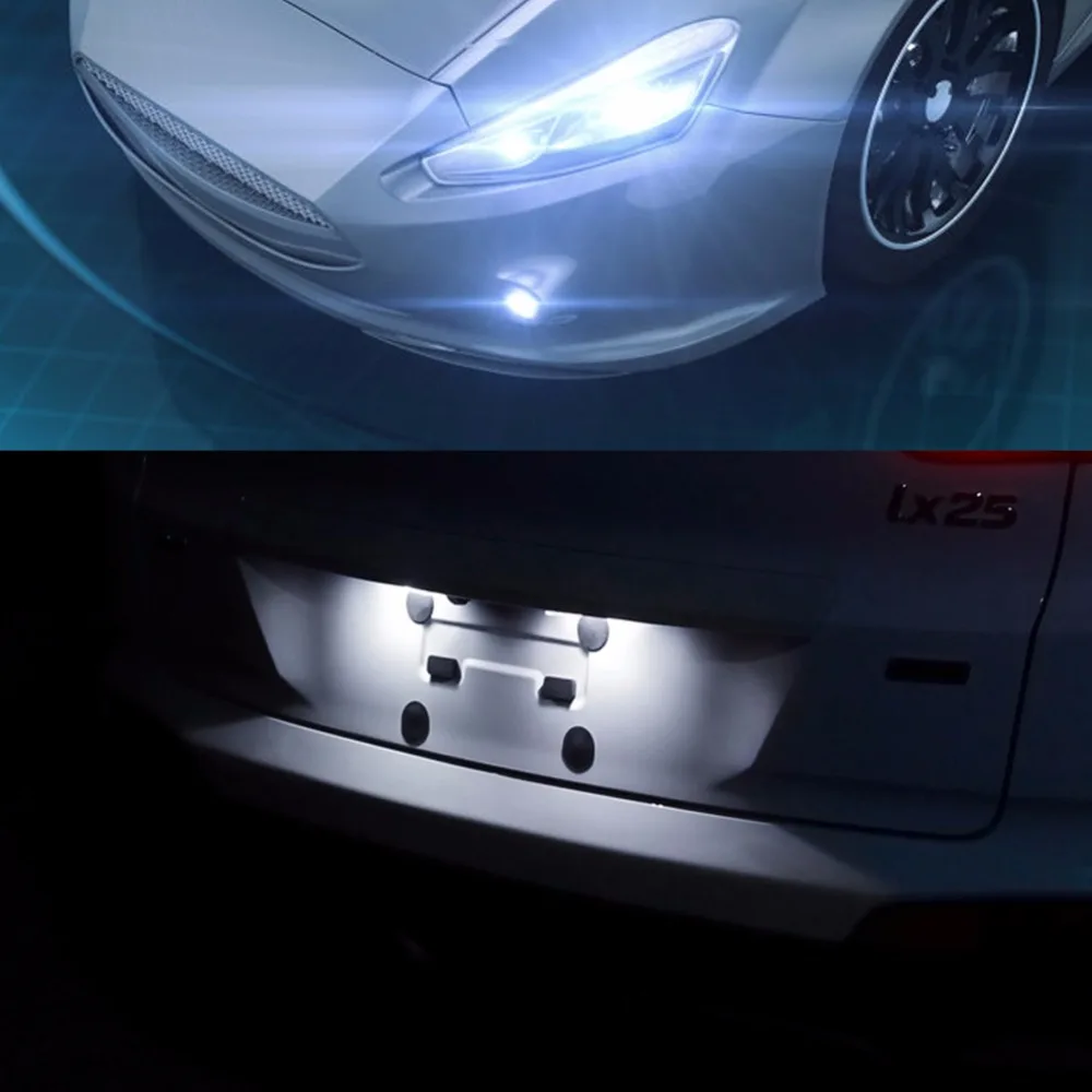 10Pcs Small Car LED Lights T10 3528 20SMD White Light-emitting Diode Parking Bulb License Plate/Trunk/Tail Lamp Auto Accessories
10Pcs Small Car LED Lights T10 3528 20SMD White Light-emitting Diode Parking Bulb License Plate/Trunk/Tail Lamp Auto Accessories