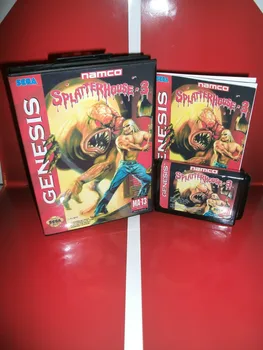Splatterhouse Part 3 game cartridge with box and manual 16 bit MD card for Sega MegaDrive for Genesis
Splatterhouse Part 3 game cartridge with box and manual 16 bit MD card for Sega MegaDrive for Genesis