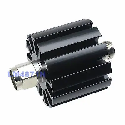 30W Attenuator 30 Watts DC-3 Ghz 10dB RF coaxial Power plug M to Jack F 50 ohm N.
30W Attenuator 30 Watts DC-3 Ghz 10dB RF coaxial Power plug M to Jack F 50 ohm N.