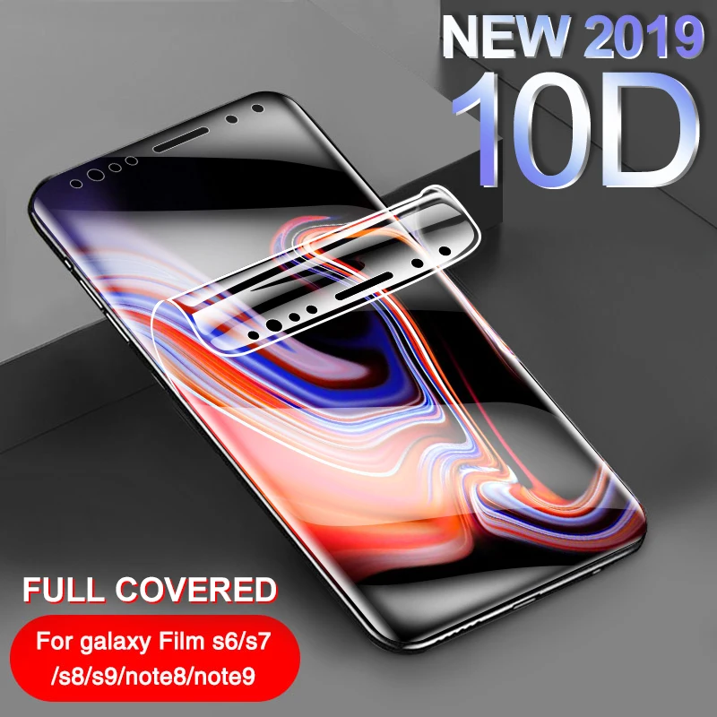 10D Full Cover Soft Hydrogel Film For Samsung Galaxy Note 8 9 S8 S9 Screen Protector For Samsung S9 S8 S7 S6 Edge Plus Not Glass
10D Full Cover Soft Hydrogel Film For Samsung Galaxy Note 8 9 S8 S9 Screen Protector For Samsung S9 S8 S7 S6 Edge Plus Not Glass