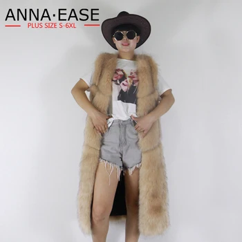2018 Plus Size Women faux Fur Vest Furry Vest X-Long Fur Gilet Ladies Fake Fur Coat Winter Women Faux Fur Coat
2018 Plus Size Women faux Fur Vest Furry Vest X-Long Fur Gilet Ladies Fake Fur Coat Winter Women Faux Fur Coat