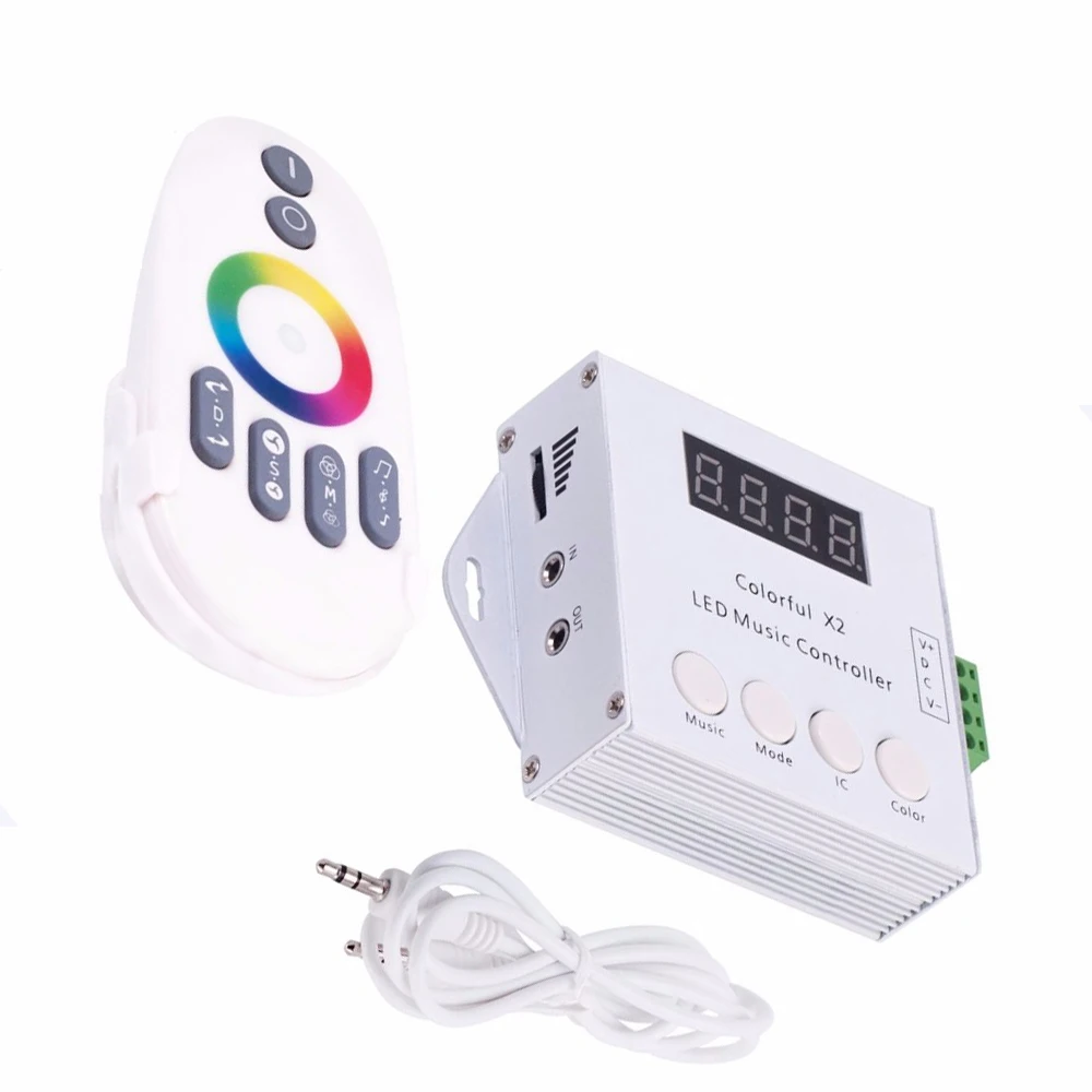 Touch screen Remote led Music Controller with IC digital addressible;WS2812B WS2811 WS2812 USC1903 6803 LED Strip RGB Controller
Touch screen Remote led Music Controller with IC digital addressible;WS2812B WS2811 WS2812 USC1903 6803 LED Strip RGB Controller