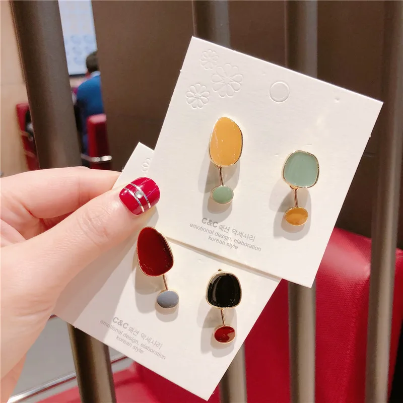 Korea Handmade Irregular Geometric Acrylic Women Drop Earrings Dangle Earrings Fashion Jewelry Accessories-QQD5
Korea Handmade Irregular Geometric Acrylic Women Drop Earrings Dangle Earrings Fashion Jewelry Accessories-QQD5