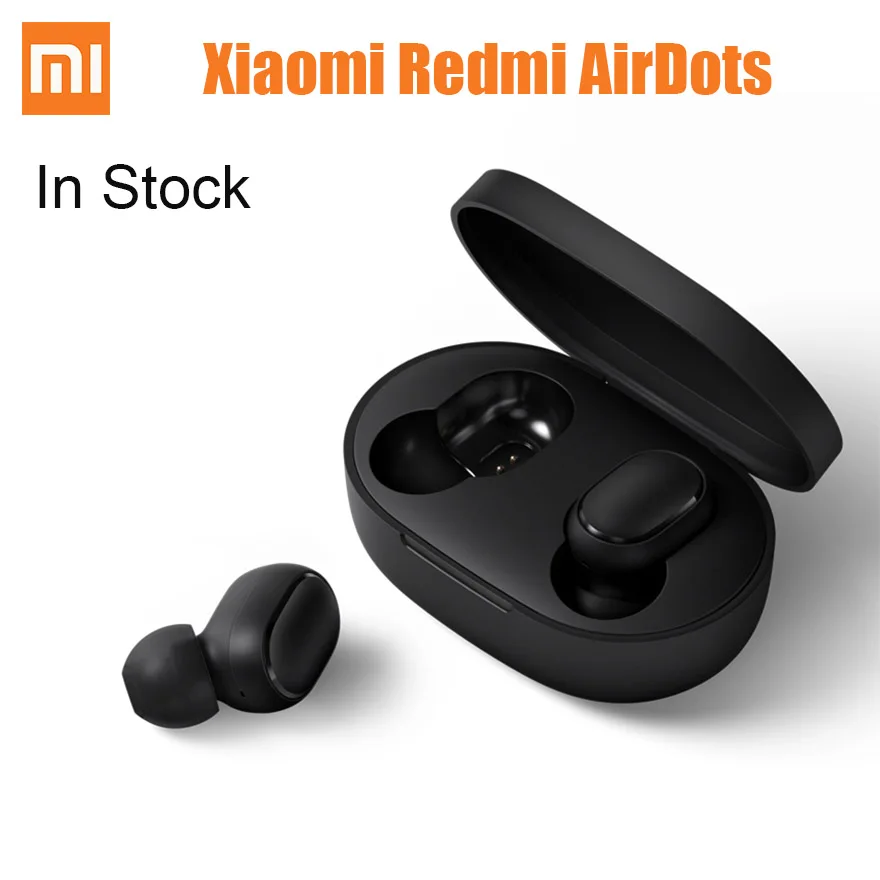 Original Xiaomi Redmi AirDots True Wireless bluetooth TWS Bluetooth Earphone Stereo bass BT 5.0 Headset With Mic Earbuds
Original Xiaomi Redmi AirDots True Wireless bluetooth TWS Bluetooth Earphone Stereo bass BT 5.0 Headset With Mic Earbuds
