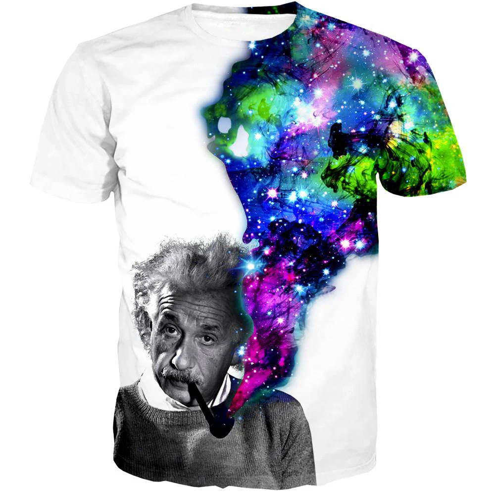 YX Girl 2018 Summer Women Short Sleeve O-neck Tees for Women 3d Print Smoking Albert Einstein Tshirt Streetwear Dropshipping
YX Girl 2018 Summer Women Short Sleeve O-neck Tees for Women 3d Print Smoking Albert Einstein Tshirt Streetwear Dropshipping