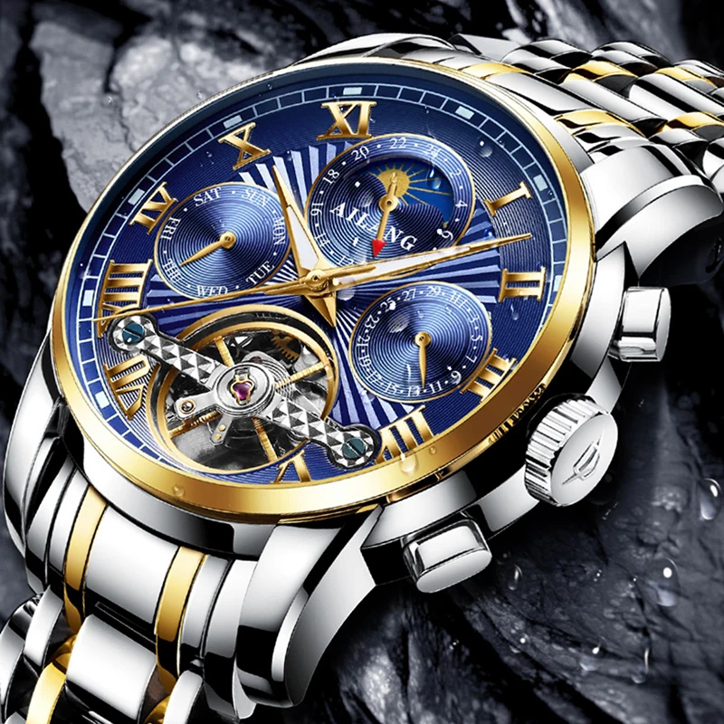 AILANG Original design watch automatic tourbillon wrist watches men montre homme mechanical hublo saat pilot diver Skeleton 2019
AILANG Original design watch automatic tourbillon wrist watches men montre homme mechanical hublo saat pilot diver Skeleton 2019