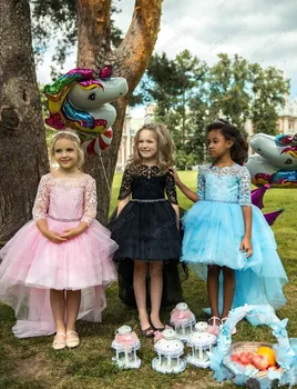 High Low Princess Dress Custom Made Flower Girl Dress For Wedding Designed For 2-14 Years Girls Kids Formal Wears New Arrivals
High Low Princess Dress Custom Made Flower Girl Dress For Wedding Designed For 2-14 Years Girls Kids Formal Wears New Arrivals