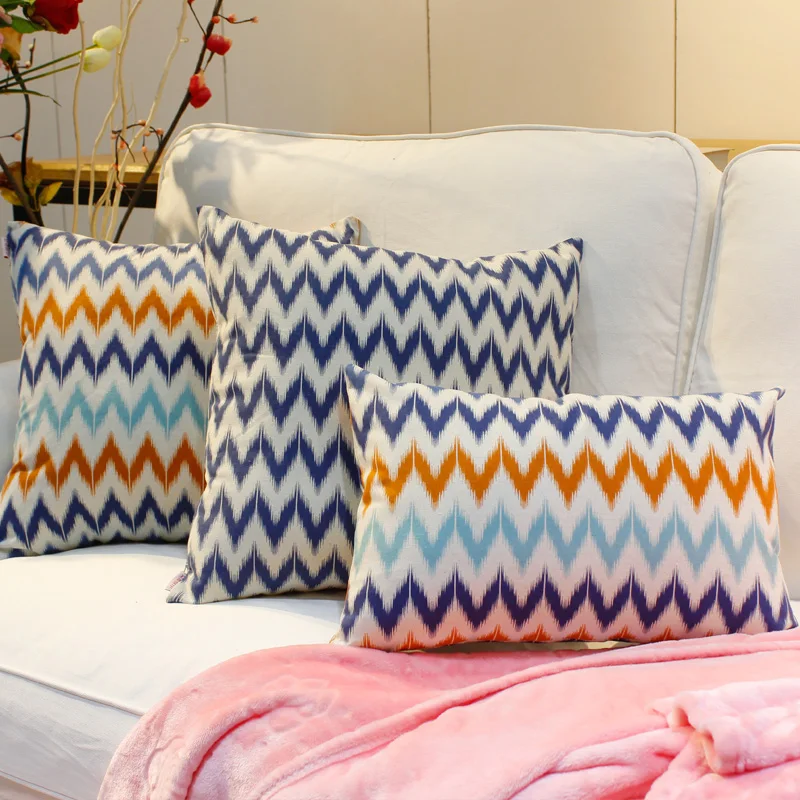 30X45/40/45/60/70CM simple geometric cushion cover wave printed pillowcase cotton linen throw pillow cover for backrest sofa
30X45/40/45/60/70CM simple geometric cushion cover wave printed pillowcase cotton linen throw pillow cover for backrest sofa