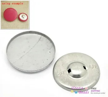 DoreenBeads 30 Sets Aluminum Tone Backs Cover Metal Buttons 37mmx37mm(1 4/8"x1 4/8") 36mmx36mm(1 3/8"x1 3/8") (B19231)
DoreenBeads 30 Sets Aluminum Tone Backs Cover Metal Buttons 37mmx37mm(1 4/8"x1 4/8") 36mmx36mm(1 3/8"x1 3/8") (B19231)