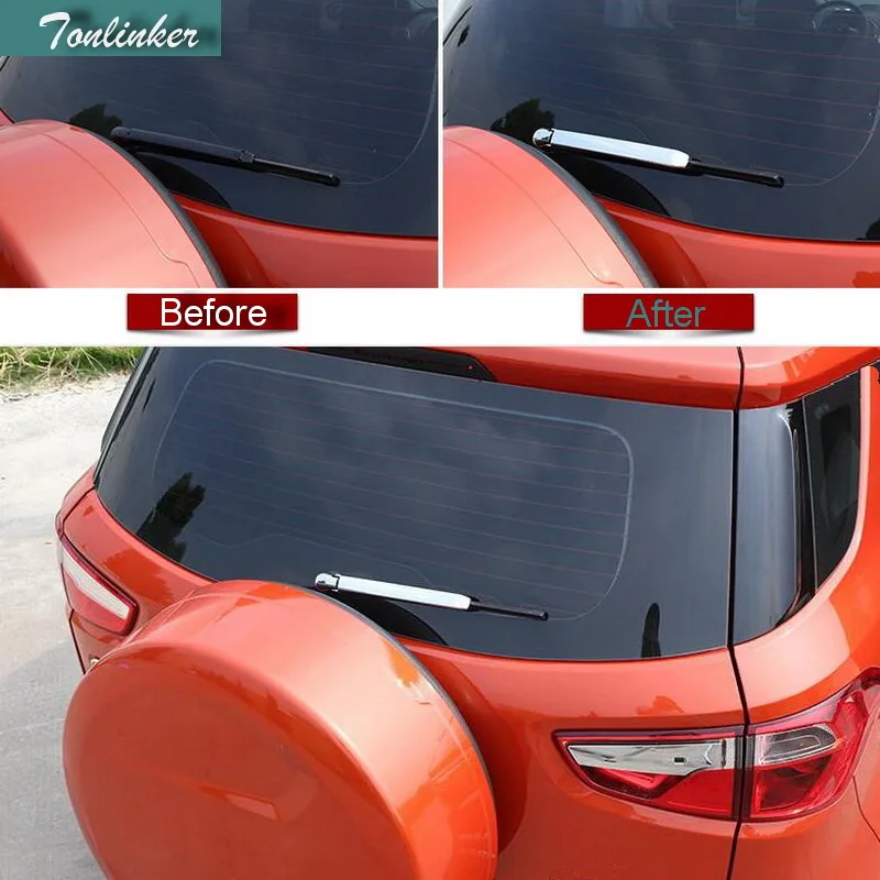 Tonlinker 2 pcs car styling ABS Chrome rear wiper bright frame Cover case stickers for Ford Ecosport 2013-15 Accessories
Tonlinker 2 pcs car styling ABS Chrome rear wiper bright frame Cover case stickers for Ford Ecosport 2013-15 Accessories