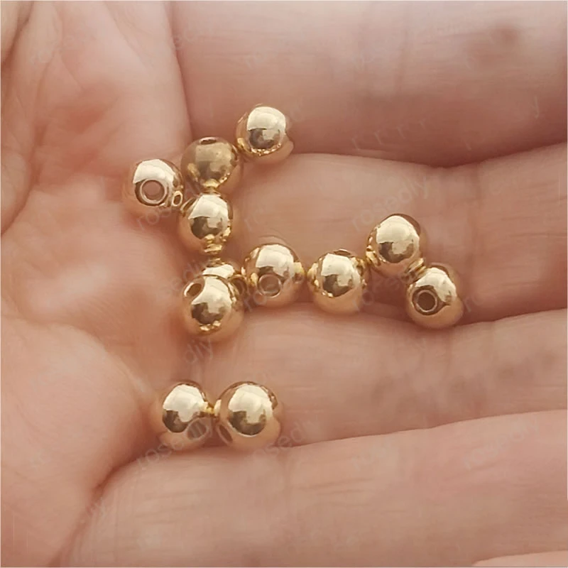 200PCS 6MM Champagne gold Color plated Acrylic Round Beads Diy Jewelry Findings Accessories wholesale
200PCS 6MM Champagne gold Color plated Acrylic Round Beads Diy Jewelry Findings Accessories wholesale