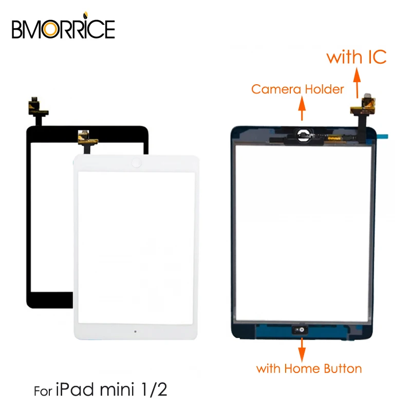 Original/OEM Touch Screen For iPad Mini 1 2 A1432 A1454 A1455 A1489 A1490 A1491 +IC Chip Connector+Home Button + Camera Holder
Original/OEM Touch Screen For iPad Mini 1 2 A1432 A1454 A1455 A1489 A1490 A1491 +IC Chip Connector+Home Button + Camera Holder