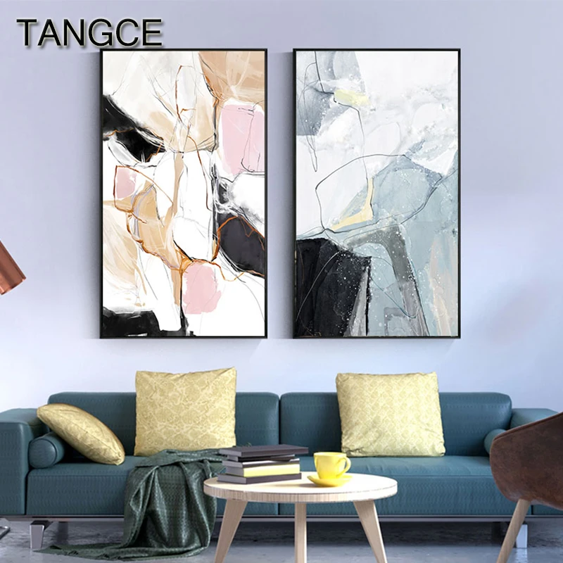 Abstract Pink Blue Green Block Painting Quadro Poster Elegant Wall Art for Living Room Nordic Decoration Pintura Tableau Salon
Abstract Pink Blue Green Block Painting Quadro Poster Elegant Wall Art for Living Room Nordic Decoration Pintura Tableau Salon