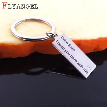 Fashion Jewelry Keyring Engraved Drive Safe I Need You Here With Me Keychain For Couples Boyfriend Girlfriend Gift Key Chain
Fashion Jewelry Keyring Engraved Drive Safe I Need You Here With Me Keychain For Couples Boyfriend Girlfriend Gift Key Chain