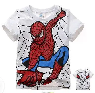 Disney Car Children's clothing Spiderman children's T-shirt summer cartoon short-sleeved cotton boy baby T-shirt
Disney Car Children's clothing Spiderman children's T-shirt summer cartoon short-sleeved cotton boy baby T-shirt