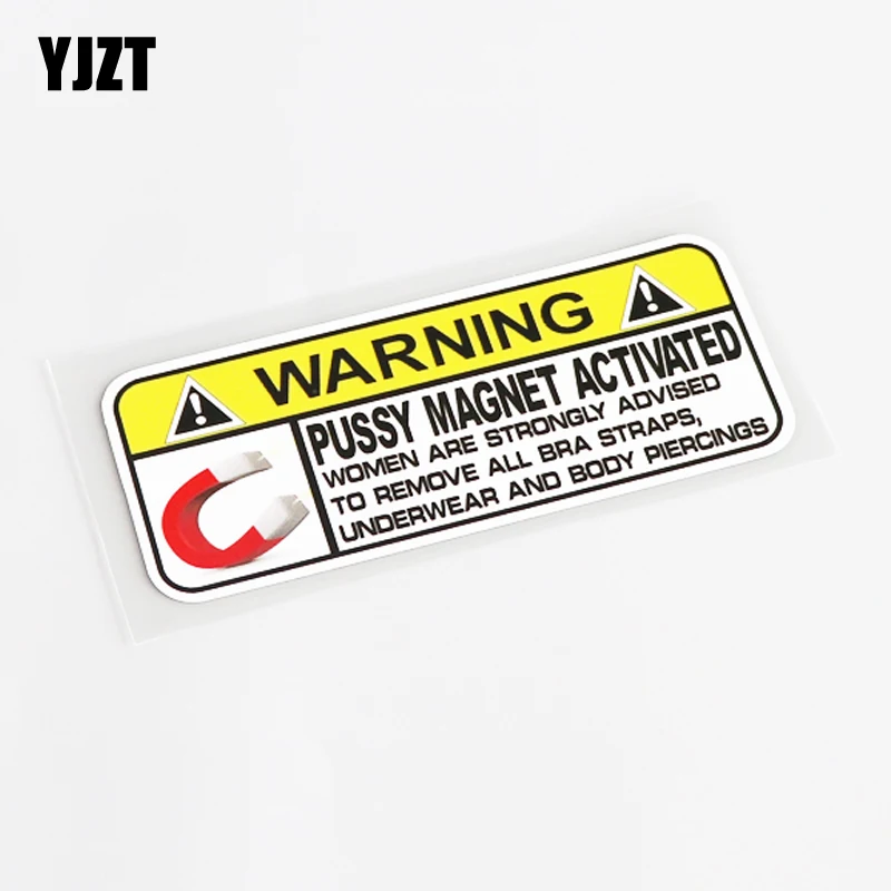 Фото YJZT 12 2 см * 5 Модный предупреждающий Графический автомобильный стикер наклейка для