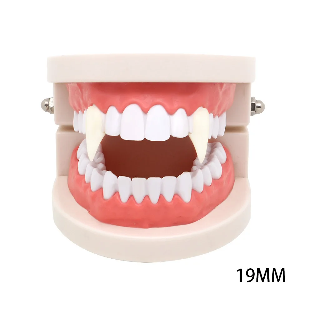 Chizequar 4 Styles Horrific Fun Clown Dress Vampire Teeth Halloween Party Dentures Zombie Devil Fangs Tooth With Dental Gum 20 Chizequar 4 Styles Horrific Fun Clown Dress Vampire Teeth Halloween Party Dentures Zombie Devil Fangs Tooth With Dental Gum -Cosplayware Store