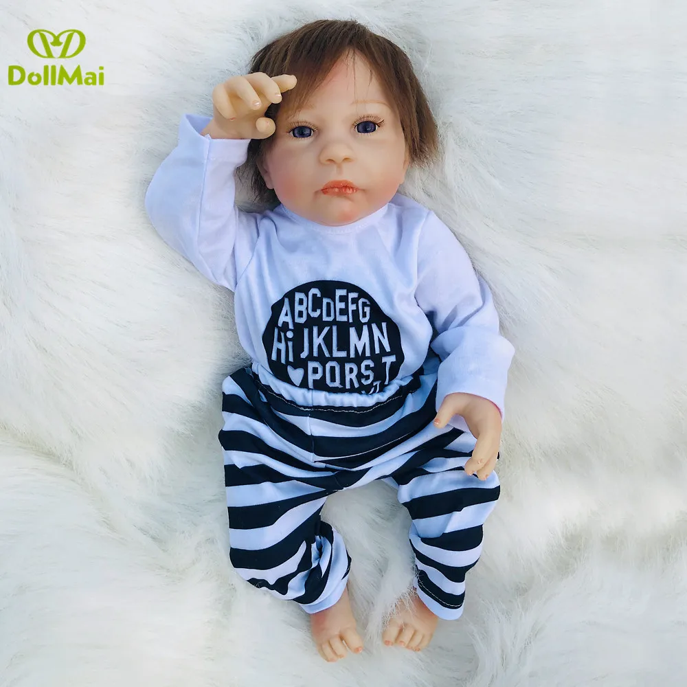 Reborn baby boy dolls 18"46cm silicone reborn baby doll newborn boy poupee enfant children gift toys bebes reborn
Reborn baby boy dolls 18"46cm silicone reborn baby doll newborn boy poupee enfant children gift toys bebes reborn