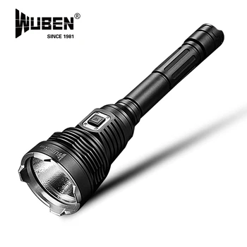 WUBEN T101 USB Rechargeable Flashlight CREE XHP70-N4 LED max 3480 beam distance 463 Meter with 2pcs 18650 Batteries carry box
WUBEN T101 USB Rechargeable Flashlight CREE XHP70-N4 LED max 3480 beam distance 463 Meter with 2pcs 18650 Batteries carry box