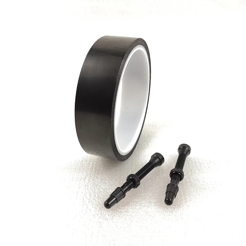 Quality Bicycle Tubeless Rim Tape Width 20/23/25/28/30mm Tubeless tape valve kits Presta alloy valve black red for MTB Road Bike
Quality Bicycle Tubeless Rim Tape Width 20/23/25/28/30mm Tubeless tape valve kits Presta alloy valve black red for MTB Road Bike