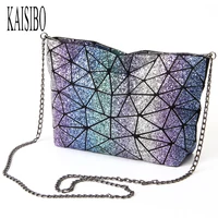 KAISIBO Starry Sky New Evening Bag Women Chain Bag Lightning Geometric Women Shoulder Bags Folding Messenger Bags Bolsas image