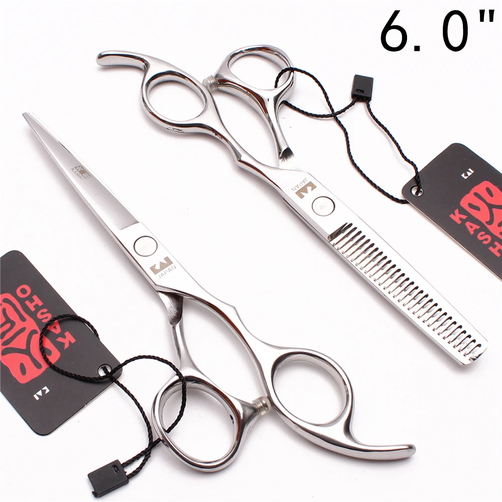 6" Kasho Brand Stainless Normal Scissors Thinninng Shears Professional Grooming Scissors Dog Supplies Animal Scissors Kit H1006
6" Kasho Brand Stainless Normal Scissors Thinninng Shears Professional Grooming Scissors Dog Supplies Animal Scissors Kit H1006