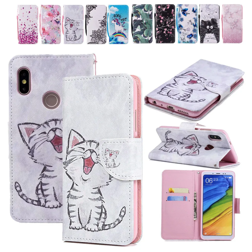 Cute Patterned PU Leather Wallet Case Cover For Xiaomi Mi A2 Redmi Note 5 Pro 4A 4X Card Holder Phone Capa For Redmi 5 Plus 5A 5
Cute Patterned PU Leather Wallet Case Cover For Xiaomi Mi A2 Redmi Note 5 Pro 4A 4X Card Holder Phone Capa For Redmi 5 Plus 5A 5
