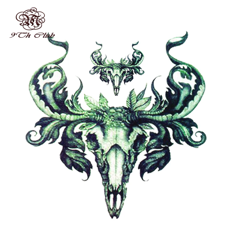 New Antlers Tattoo Sticker Back Waterproof Large Temporary Tattoo Stickers, Beautiful Cool Hot Sexy Fake Tattoos For Men Women
New Antlers Tattoo Sticker Back Waterproof Large Temporary Tattoo Stickers, Beautiful Cool Hot Sexy Fake Tattoos For Men Women