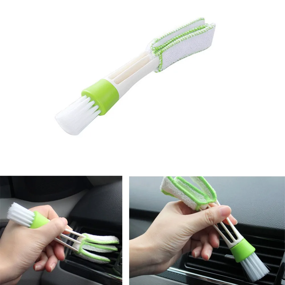 1Pcs Double-head Microfiber Car Cleaning Brush Air-condition Outlet Dashboard Clean Tools
1Pcs Double-head Microfiber Car Cleaning Brush Air-condition Outlet Dashboard Clean Tools