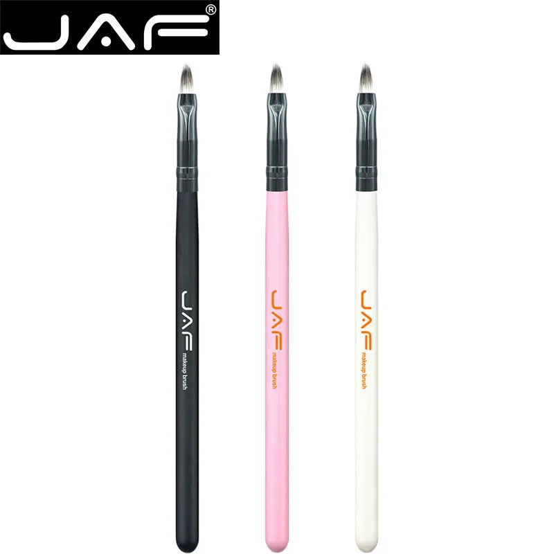 JAF Brand High Quality Synthetic Fibers Lip Brush Essential Makeup Tools Black Aluminum Tube with Comfortable Wooden Handle Pink
JAF Brand High Quality Synthetic Fibers Lip Brush Essential Makeup Tools Black Aluminum Tube with Comfortable Wooden Handle Pink
