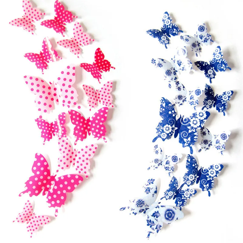 New Hot 3D 12 Pcs Wall Stickers Butterfly Fridge Magnet Wedding Home Decor Photography Props Home Decoration New
New Hot 3D 12 Pcs Wall Stickers Butterfly Fridge Magnet Wedding Home Decor Photography Props Home Decoration New