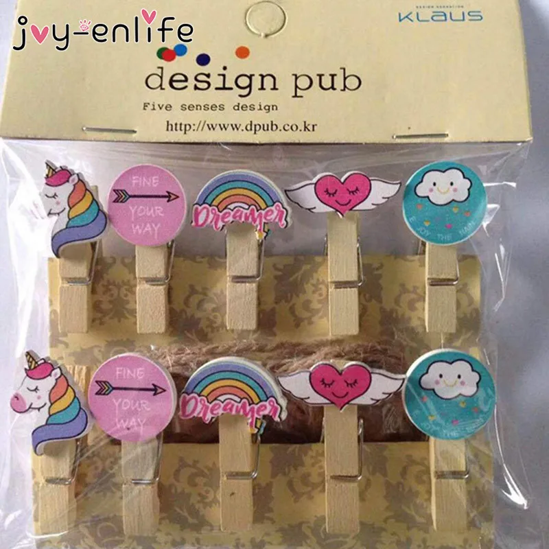 JOY-ENLIFE 10pcs Unicorn Wooden DIY Photo Clips Handmade Cartoon Unicorn Wood Photo Clip Birthday Unicorn Party Decor Supplies
JOY-ENLIFE 10pcs Unicorn Wooden DIY Photo Clips Handmade Cartoon Unicorn Wood Photo Clip Birthday Unicorn Party Decor Supplies