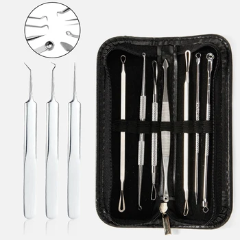 10PCS/Set Blackhead Extractor Tools Acne Pimple Tweezers Blackhead Removal Needles Blackheads Blemish Comedone Remover Kit
10PCS/Set Blackhead Extractor Tools Acne Pimple Tweezers Blackhead Removal Needles Blackheads Blemish Comedone Remover Kit