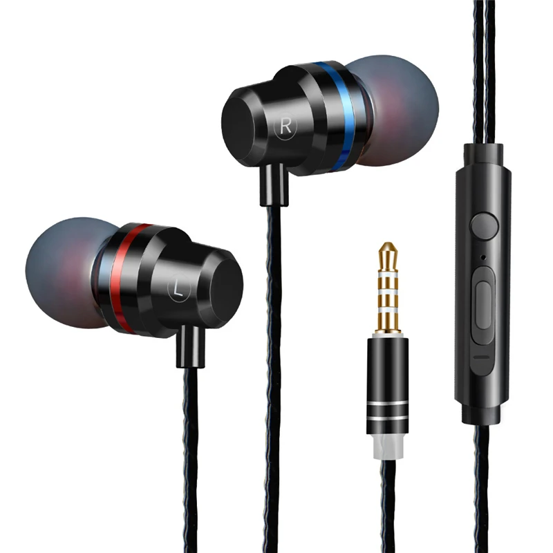 In-ear Earphone Subwoofer Headset Intelligent Wire Control with Microphone Subwoofer Earphones Gaming Headset for IOS Android
In-ear Earphone Subwoofer Headset Intelligent Wire Control with Microphone Subwoofer Earphones Gaming Headset for IOS Android