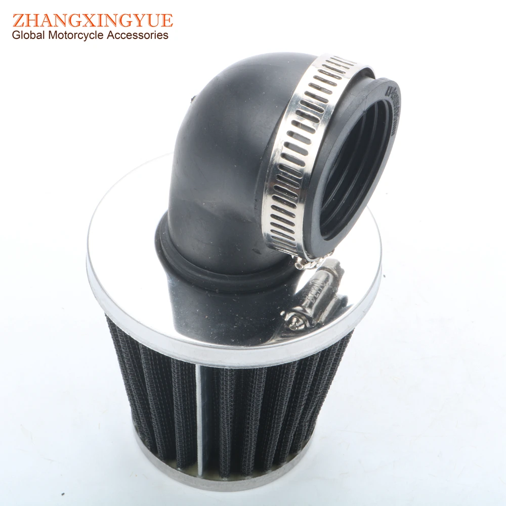 38mm 90 degree angle modified high performance air filter for GY6 50cc ATV Kart 139QMB
38mm 90 degree angle modified high performance air filter for GY6 50cc ATV Kart 139QMB